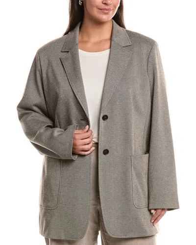 MARINA RINALDI PLUS FABIA JERSEY JACKET