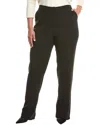 Marina Rinaldi Plus Ghirba Long Wool Trouser In Green