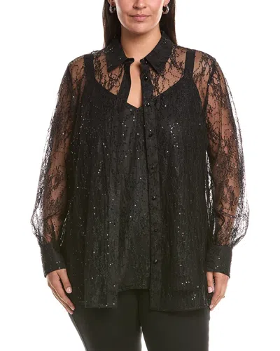 Marina Rinaldi Plus Ideo Shirt In Black