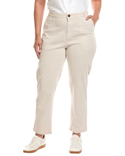 Marina Rinaldi Plus Kibbutz Trouser In Neutral