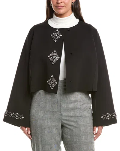 Marina Rinaldi Plus Mabel Jacket In Black