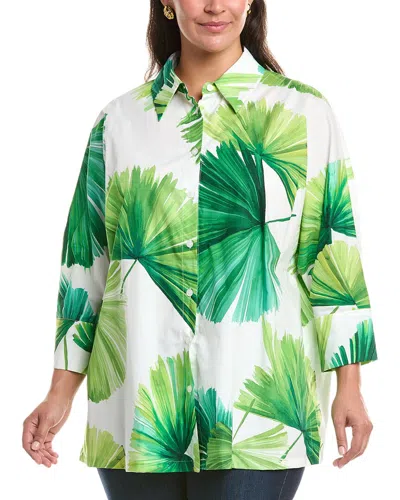 Marina Rinaldi Plus Quai Shirt In Green