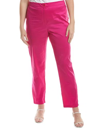 Marina Rinaldi Rauler Corduroy Trouser In Pink