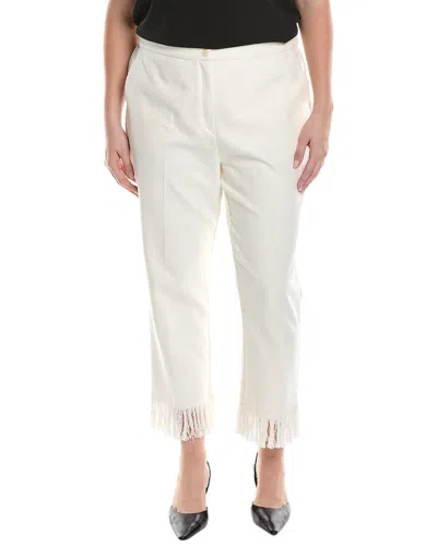 Marina Rinaldi Plus Realista Trouser In White