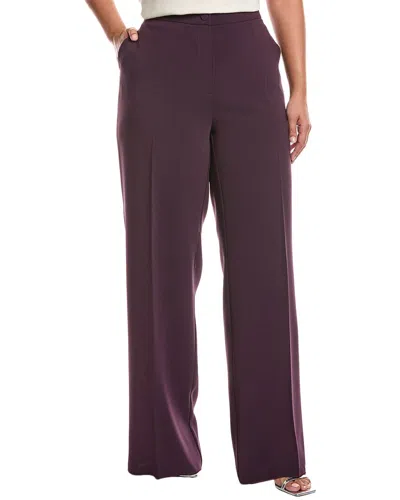 Marina Rinaldi Plus Riccor Trouser In Burgundy