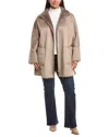 Marina Rinaldi Plus Rodeo Coat In Neutral