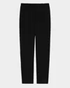 Marina Rinaldi Rapsodia Straight Leg Cady Pants In Black