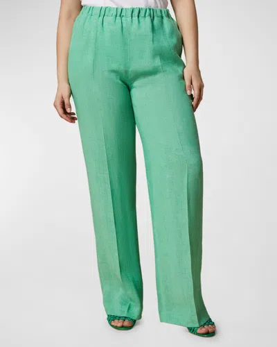 Marina Rinaldi Rocco Trousers In Emerald