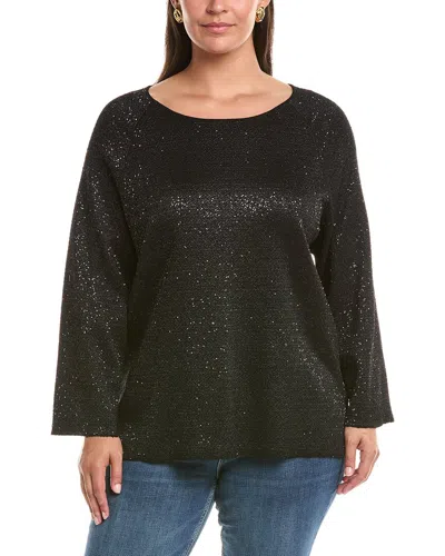 Marina Rinaldi Plus Taverna Top In Black