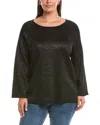 Marina Rinaldi Plus Taverna Top In Black