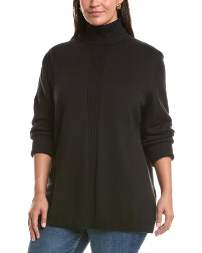 Marina Rinaldi Plus Ugo Wool-blend Sweater In Black