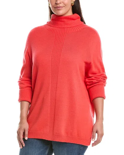 Marina Rinaldi Plus Ugo Wool-blend Sweater In Orange