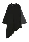 Marina Rinaldi Pouch In Cady Woman  With Embroidery In Black