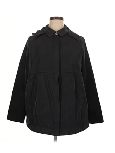 Pre-owned Marina Rinaldi Raincoat In Blue