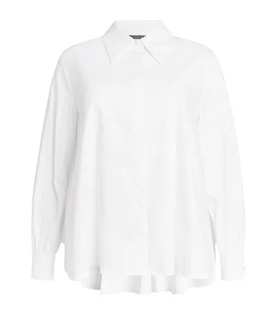 Marina Rinaldi Relaxed Shirt In White