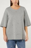 MARINA RINALDI MARINA RINALDI RHINESTONE SWEATSHIRT