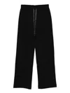 Marina Rinaldi Albore Drawstring Waist Jersey Pants In Black
