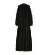 Marina Rinaldi Silk Maxi Dress In Black
