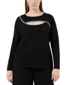 Marina Rinaldi Silva Sweater In Black