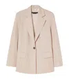 Marina Rinaldi Single-breasted Aedo Blazer In Pink
