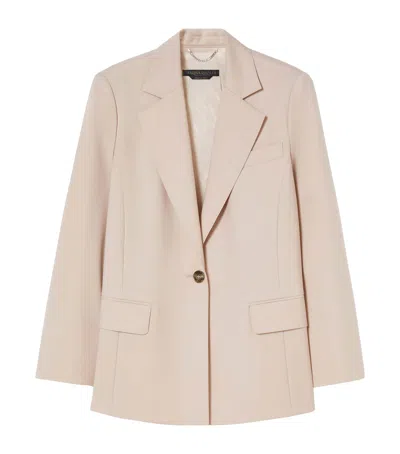 Marina Rinaldi Single-breasted Aedo Blazer In Pink