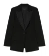 Marina Rinaldi Shawl-lapel Single-breasted Jacket