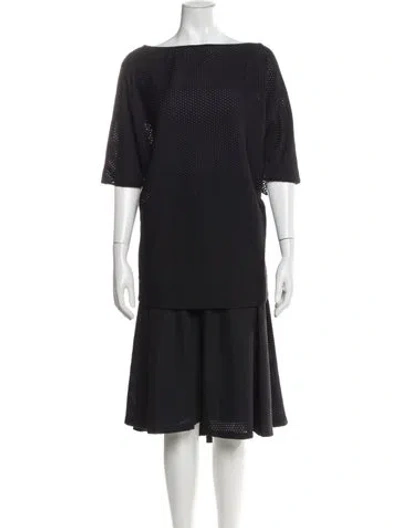 Pre-owned Marina Rinaldi Skirt Set In Blue