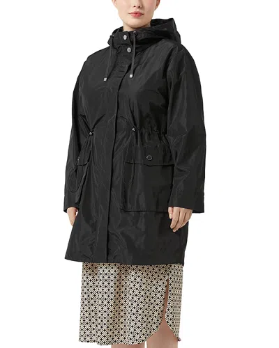 Marina Rinaldi Sport 1a Uscita Cippo Raincoat In Black