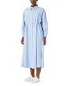 Marina Rinaldi Sport 1a Uscita Egizi Long Sleeve Shirt Dress In Blue