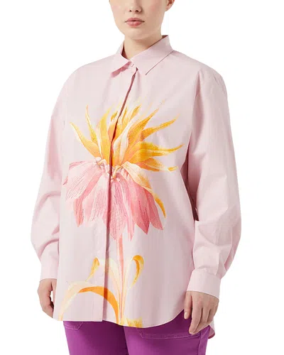 Marina Rinaldi Sport 1a Uscita Tartufo Shirt In Pink
