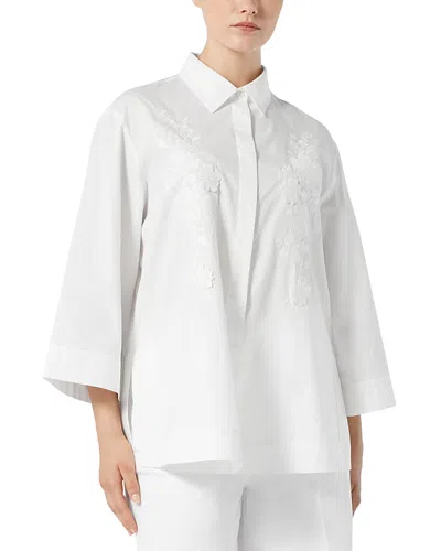 Marina Rinaldi Sport 2a Uscita Gela Shirt In White