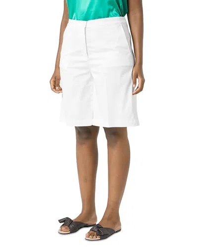 Marina Rinaldi Sport 2a Uscita Zigano Shorts In Optical White