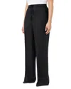 Marina Rinaldi Albore Drawstring Waist Jersey Pants In Black