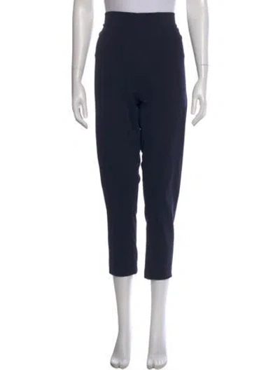 Pre-owned Marina Rinaldi Straight Leg Pants In Blue