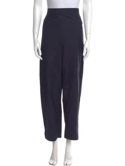 Pre-owned Marina Rinaldi Straight Leg Pants In Blue