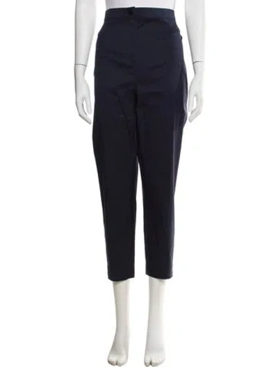 Pre-owned Marina Rinaldi Straight Leg Pants In Blue