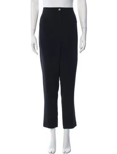 Pre-owned Marina Rinaldi Straight Leg Pants In Blue