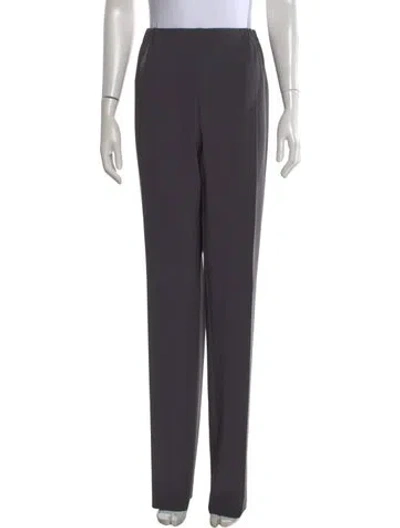 Pre-owned Marina Rinaldi Straight Leg Pants W/ Tags In Grey
