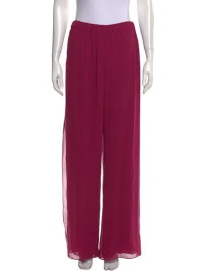 Pre-owned Marina Rinaldi Straight Leg Pants W/ Tags In Pink