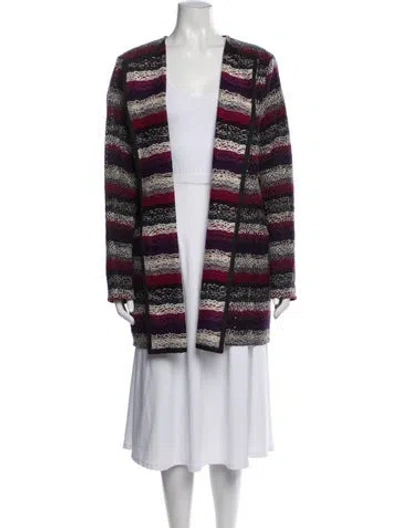 Pre-owned Marina Rinaldi Striped Jacket In Multi