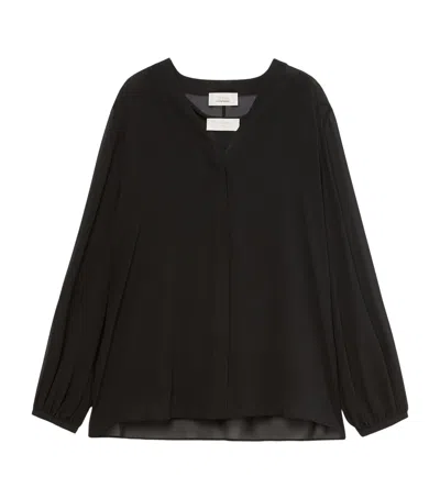 Marina Rinaldi Top And Blouse Set In Black