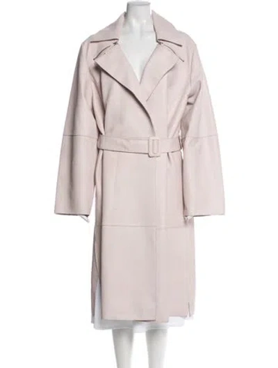 Pre-owned Marina Rinaldi Trench Coat W/ Tags In Pink