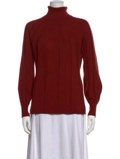 Pre-owned Marina Rinaldi Turtleneck Sweater In Brown