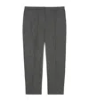 Marina Rinaldi Virgin Wool-blend Chimera Tailored Trousers In Gray