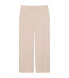 Marina Rinaldi Virgin Wool Estri Tailored Trousers In Pink