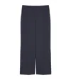 Marina Rinaldi Virgin Wool Goloso Tailored Trousers In Blue