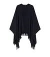 Marina Rinaldi Virgin Wool Odessa Poncho
