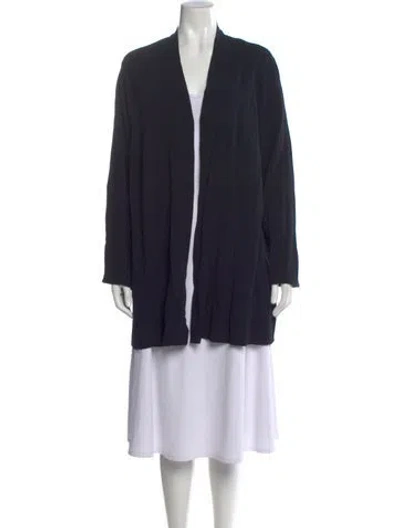 Pre-owned Marina Rinaldi V-neck Sweater W/ Tags In Blue