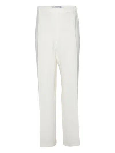 Pre-owned Marina Rinaldi Tailored Trousers In White