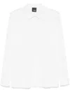 Marina Rinaldi White 'dolce' Polo With Bottons In White
